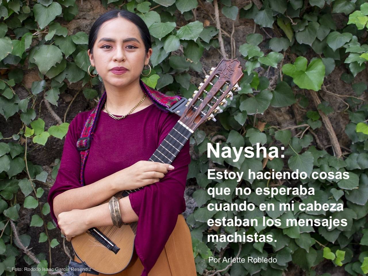 Naysha, música de raíz andina con mensaje de género